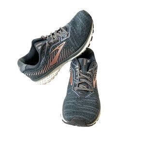 Brooks Womens Size 8 Med B Shoes Ghost 12 Multicolor Running Sneaker Lace Up Low